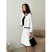 Жакет в'язаний жіночий Gabriel Art Knit білий - Фото №8