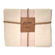 Комплект постільної білизни SoundSleep Stonewash Doble Pink Milk рожево-молочний - Фото №4