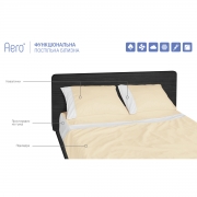 Простирадло на гумці сатинова Aero Champagne Sonex - Фото №4