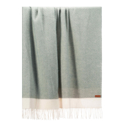 Плед шерстяной Ardesto Leonardo Bianco зеленый - Фото №3