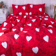 Пододеяльник 22-1275 Marble Heart сатин MirSon - Фото №4