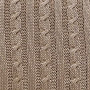 Плед в'язаний бавовняний Exclusive Nature Прованс бежевий - Фото №7