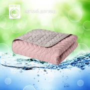 Покривало двостороннє Warmis Sei Design Ideia пудра світло-сірий - Фото №5