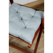 Подушка на стілець Фібра Прованс сіра 029605 - Фото №3