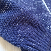 Кофта для дівчинки Блиск із люрексом Art Knit синій - Фото №3