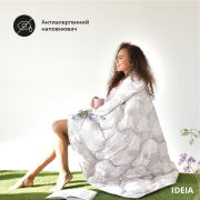 Одеяло антиаллергенное летнее Afrodita Ideia белое - Фото №8