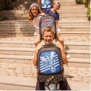 Рюкзак на колесах 19л Roller Skate Nikidom NKD-9018 - Фото №3