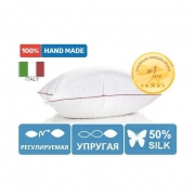 Подушка шовкова De Luxe Natural Hand Made №947 висока - Фото №3