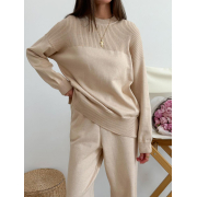 Джемпер в'язаний Katrin бежевий Art Knit - Фото №3