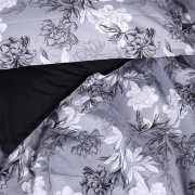 Постільна білизна 00-8 Black Flowers поплін MirSon - Фото №6