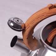 Чайник зі свистком 3л Kamille 0671 - Фото №5