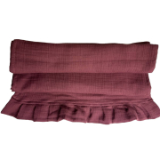 Раннер з рюшами Muslin Burgundy SoundSleep бургунді - Фото №9