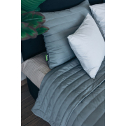 Покривало декоративне Nassau з наволочками Sonex темно-сірий - Фото №8