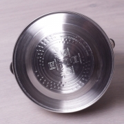 Чайник Kamille 2.5л з нержавіючої сталі зі свистком 0679 - Фото №4