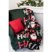 Плед в'язаний новорічний Ho-ho-ho Прованс - Фото №3