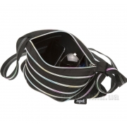 Сумка Zipit Medium Black & Rainbow Teeth ZBD-8 чорний - Фото №3