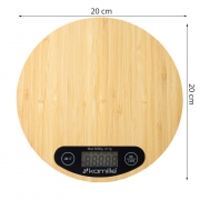 Ваги електронні кухонні Kamille 20х20х2,3см 7109 - Фото №5