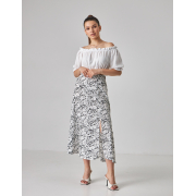 Блуза літня Wear me біла CB000003393 - Фото №5