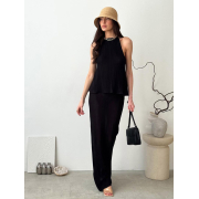 Спідниця максі Loren Art Knit чорна - Фото №3