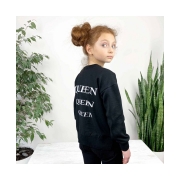 Джемпер для девочки Queen Art Knit черный - Фото №3