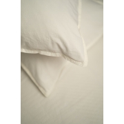 Комплект постільної білизни SoundSleep Stonewash Adriatic milky молочний - Фото №3