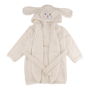 Комплект махровий КП176 халат і рукавичка для купання Bembi 200-молочний - Фото №3