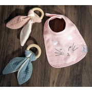 Слинявчик-нагрудник Kitty Irya pembe рожевий - Фото №3