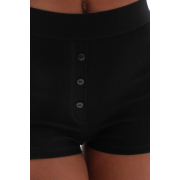 Боксери жіночі бавовняний рубчик German Volf 25084 чорні - Фото №4