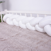 Велюрова коса Kids Time 28-0001 White Velvet MirSon - Фото №4