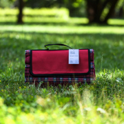 Плед Picnic Ardesto червона клітинка - Фото №5