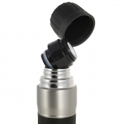 Термос із нержавіючої сталі Kamille 950мл 2039 сірий - Фото №5