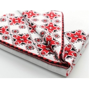 Плед вязаный Вышиванка Прованс - Фото №4