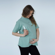Футболка для годування Мамин Дом 24303 ментолова - Фото №5