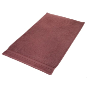 Рушник махровий жакардовий Arya Elena темно-рожевий - Фото №3