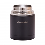 Термос харчовий 500 мл із нержавіючої сталі Kamille 2092 - Фото №4