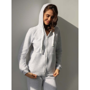 Костюм жіночий капітоній German Volf сірий меланж - Фото №3