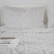 Покривало Soft Angora ТЕП світло-сірий - Фото №4