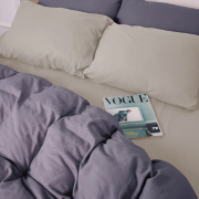 Наволочка 004-001 Cappuchino Ash grey фланель MirSon - Фото №5