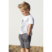 Футболка для хлопчика ФБ990 супрем Бембі 100-білий - Фото №3