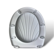 Сиденье для унитаза Жемчужина Sydanit белый - Фото №5