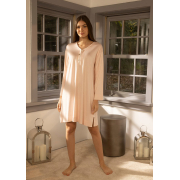 Нічна сорочка Gaia pudra Penelope пудра - Фото №3