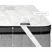 Наматрасник шерстяной Simple Wool Sonex - Фото №4