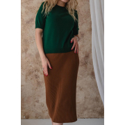 Спідниця в'язана Katrin new Art Knit кориця - Фото №6