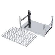 Мангал гриль угольный 8108360 Compact Delux Silver Bo-camp DAS301403 - Фото №13