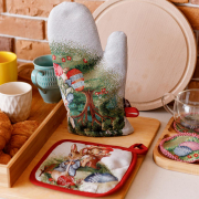 Прихватка кухонная Лужайка Прованс - Фото №3