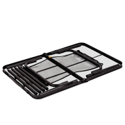 Стіл розкладний кемпінговий 90x60 см Decatur Black/Wood look 1404200 Bo-Camp DAS301467 - Фото №7