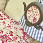 Комплект льняного постельного белья Red Rose Ukono - Фото №5