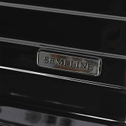 Валіза 24 M Black T5765-2 Semi Line DAS302951 - Фото №5