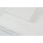 Постельное белье сатин Shine white SoundSleep белое - Фото №4