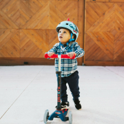 Шолом захисний M 52-56 см Скутерозавр Micro AC2095BX блакитний - Фото №8